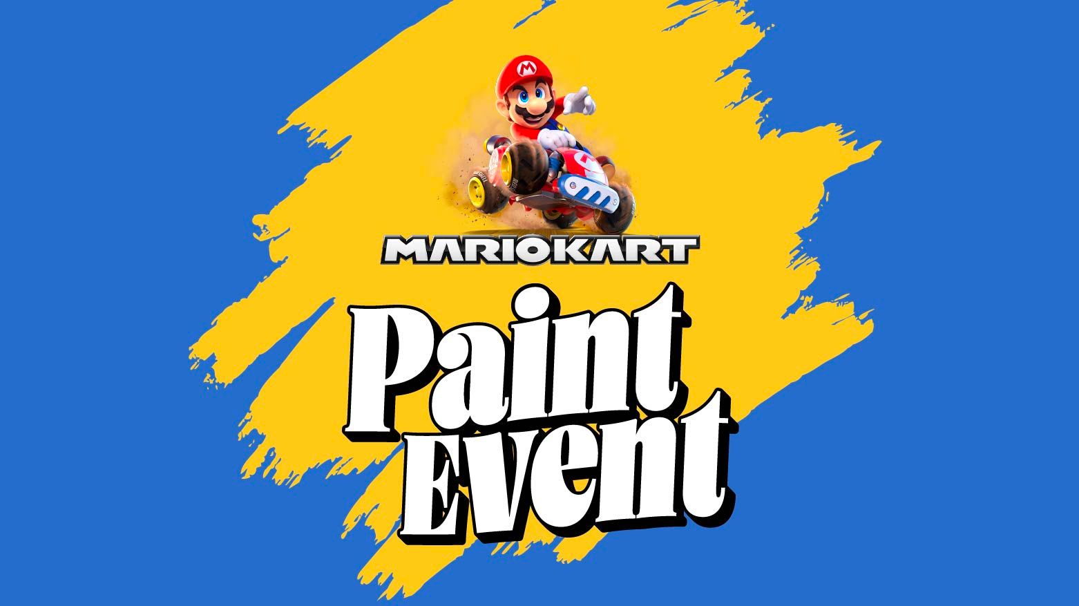Mario Kart Painting Event