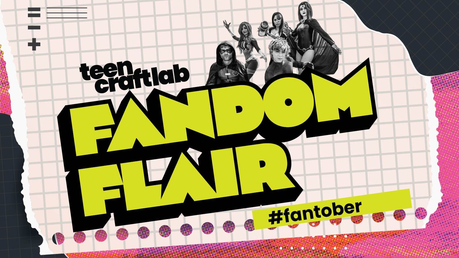 Teen Craft Lab Fandom Flair