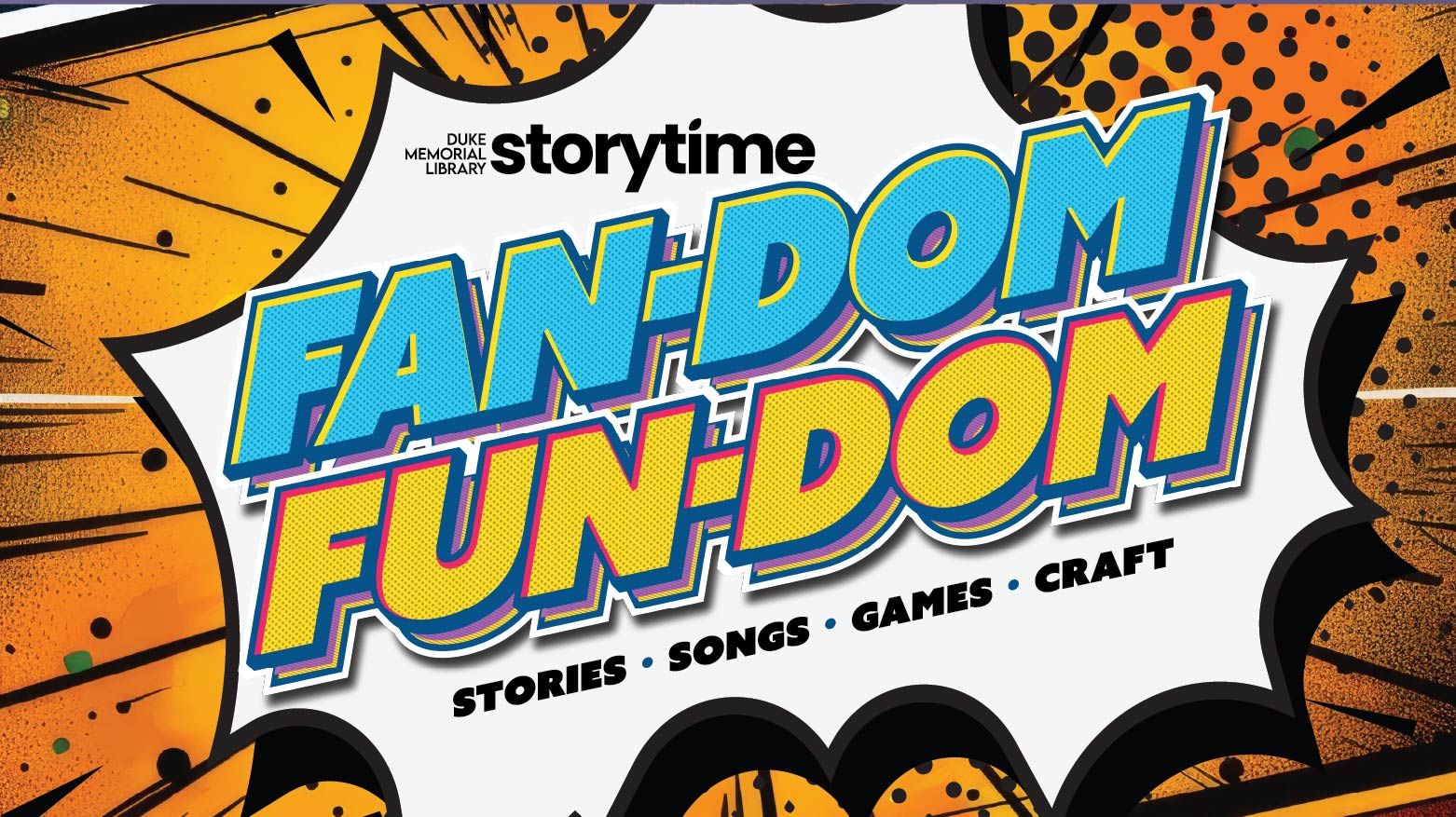 Storytime: Fandom & Fun-dom